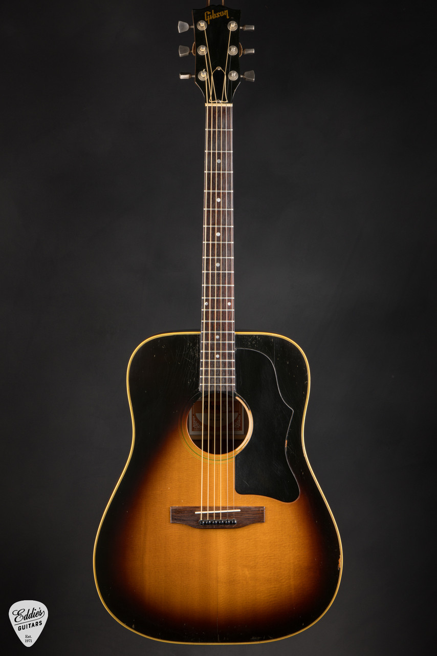 1978 - Gibson J-45 Deluxe Tobacco Sunburst - Eddie's Guitars