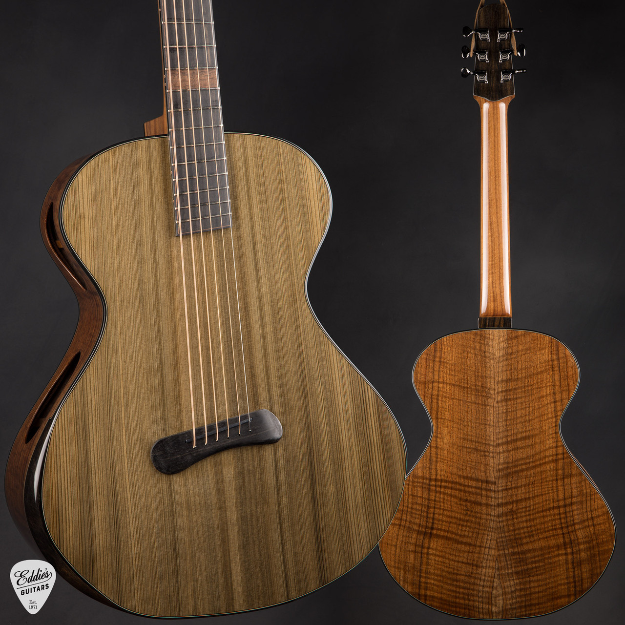 SkyTop Baritone Multi Scale - Dark Forest Ancient Cypress & Flamed