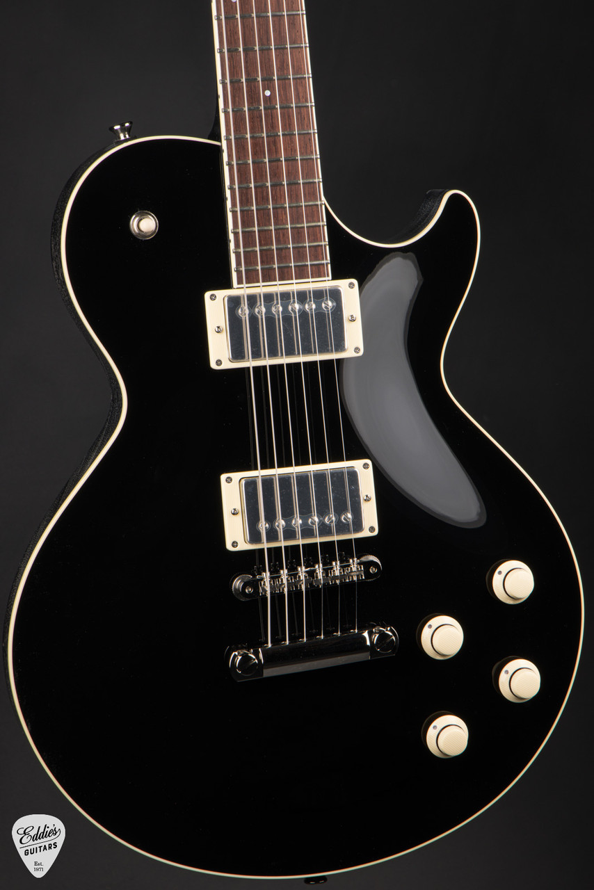 Collings City Limits Deluxe - Jet Black Top with Dog Hair Back