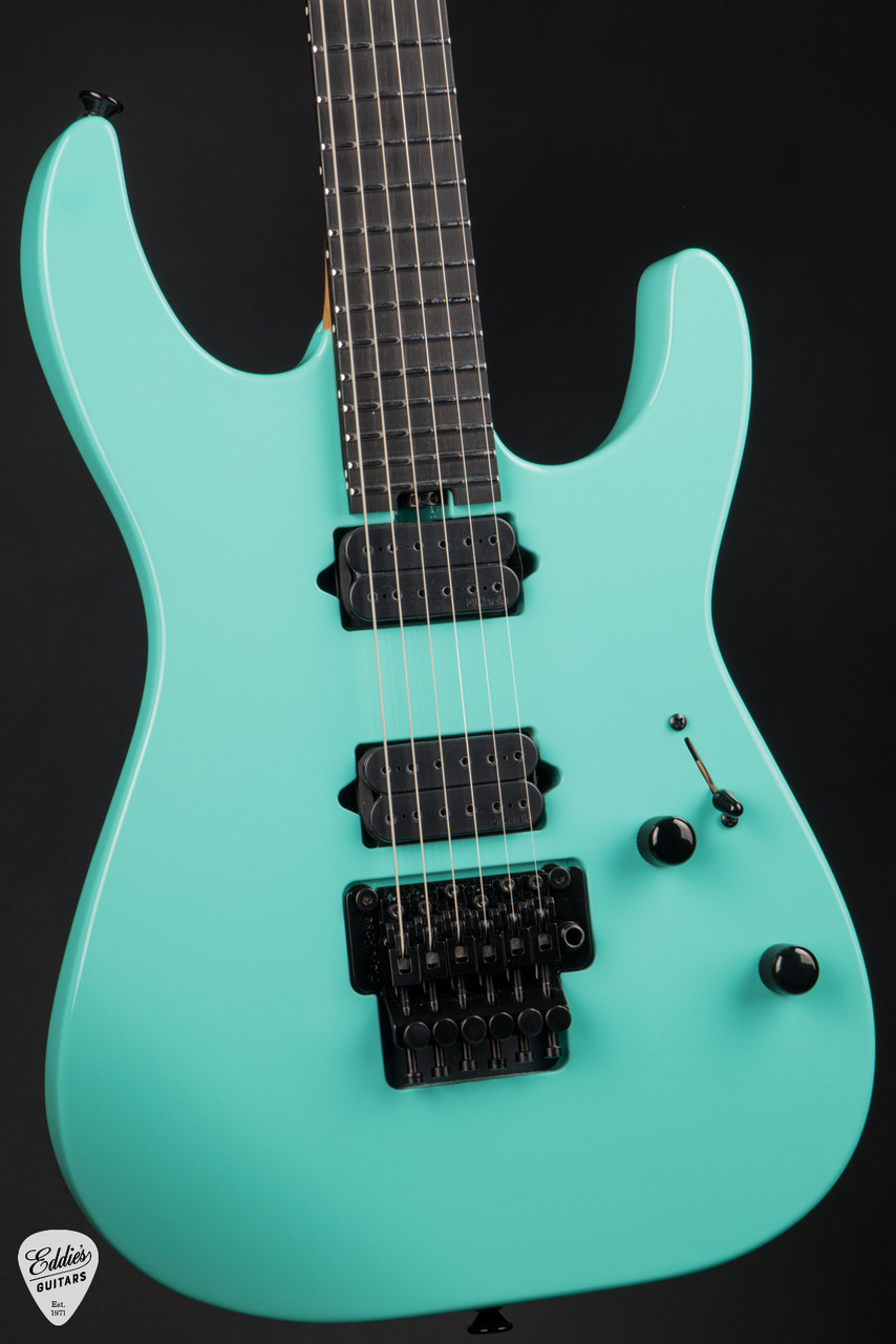 Charvel USA Custom Shop DK24 2H FR RST - Sea Foam Green - Eddie's