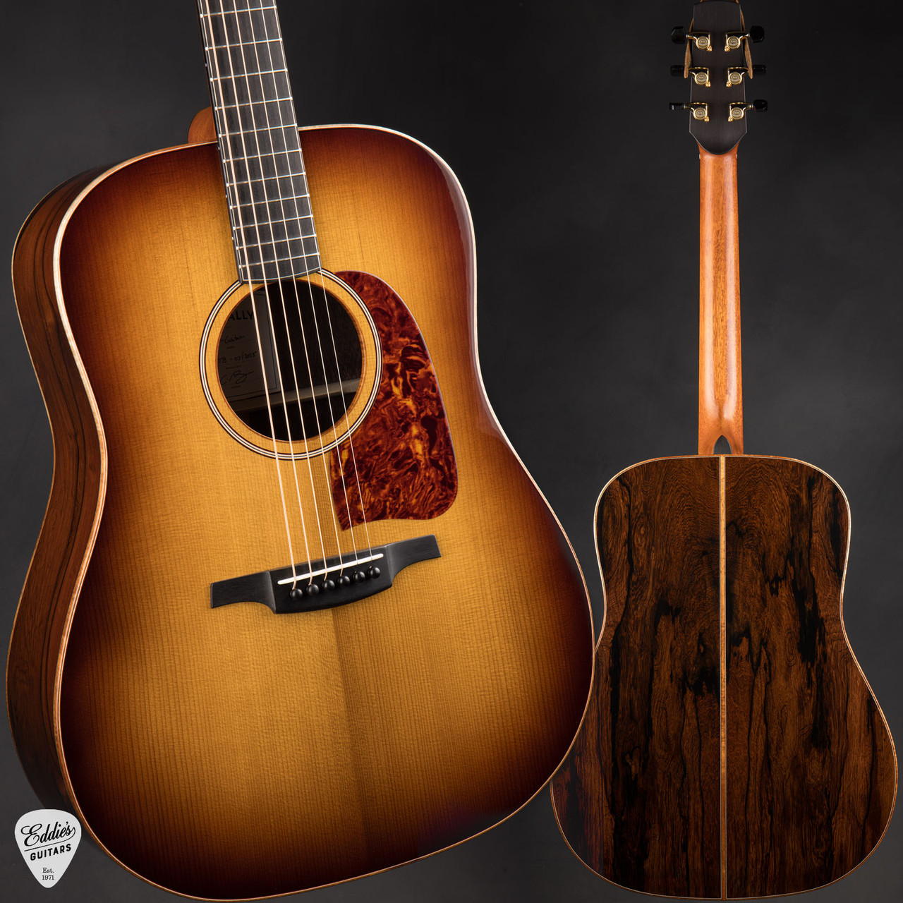 McNally Model D Custom - Torrefied Adirondack Spruce & Madagascar