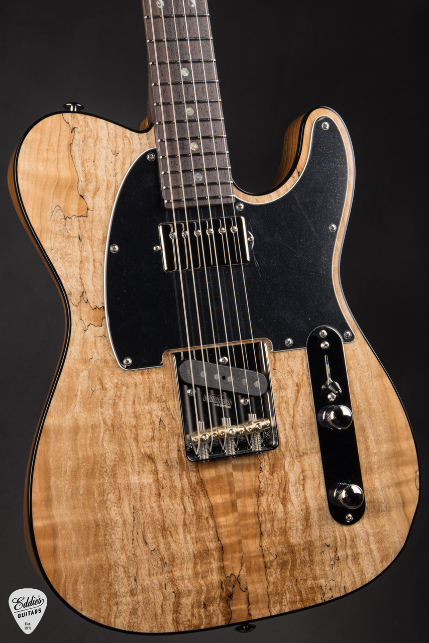 Suhr Classic T Roasted Swamp Ash/Spalted Maple - Natural - Eddie's