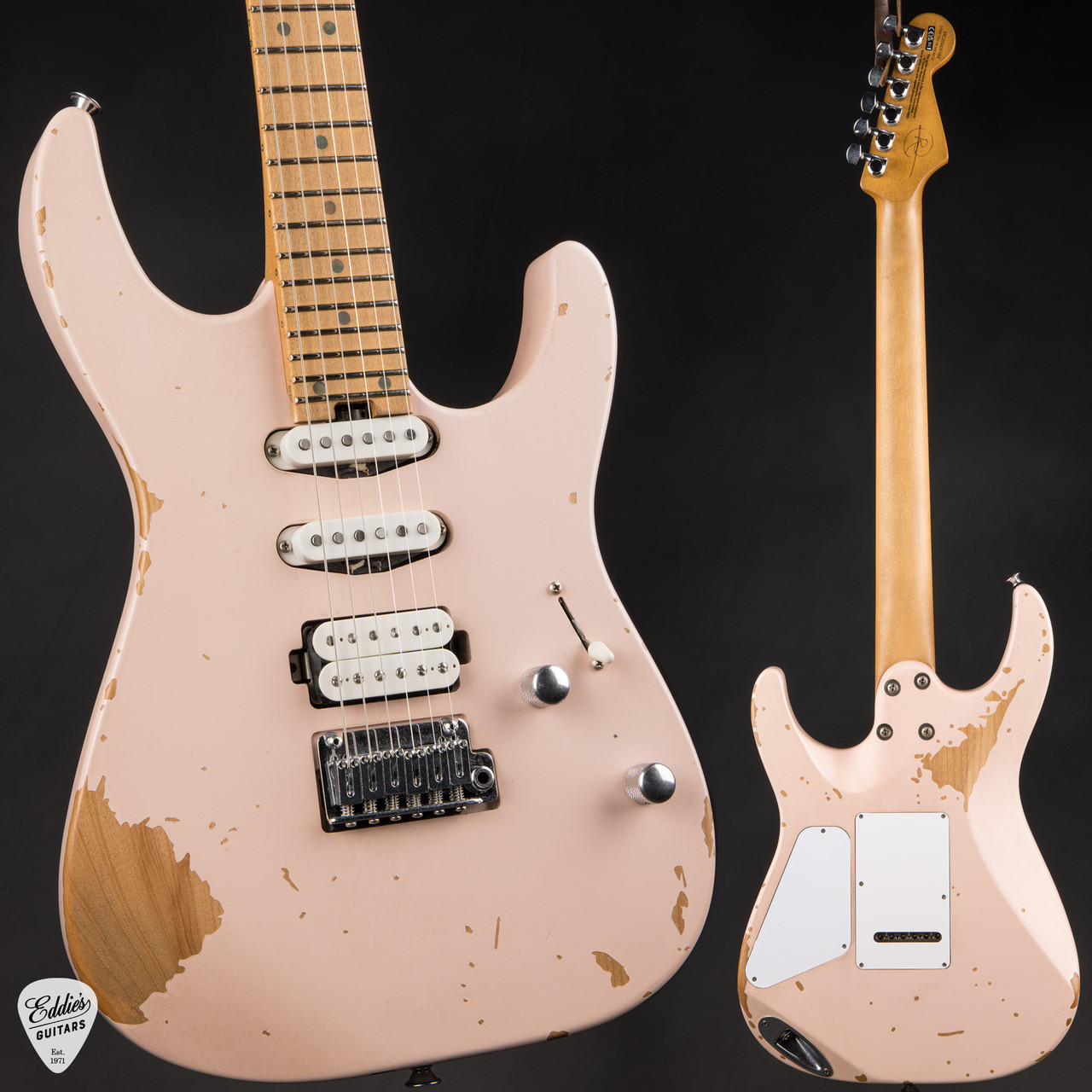 Charvel Pro-Mod DK24 Rick Graham Signature - Worn Shell Pink