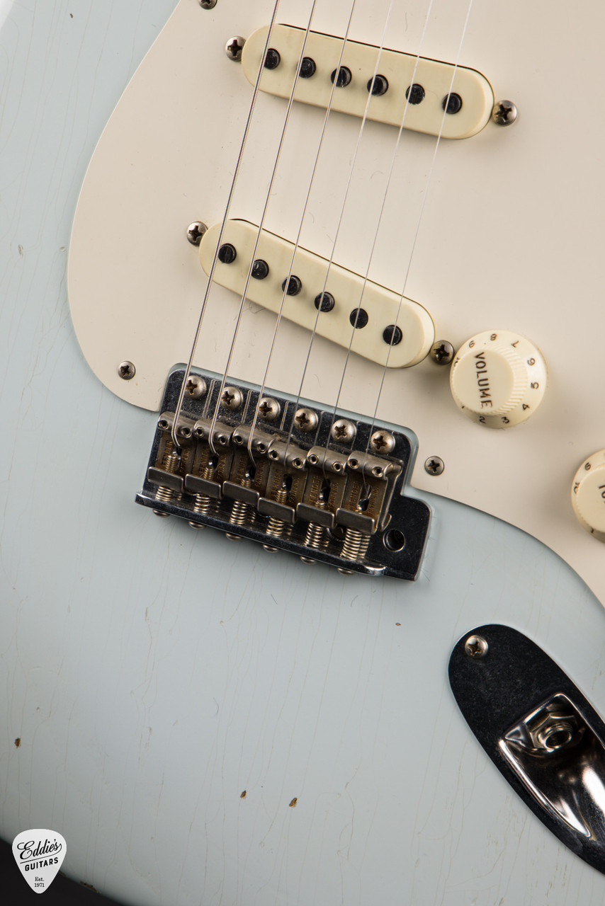 ギター Fender Custom Shop 2018 Limited 55 Strat 2018 - Fender Custom Shop Wildwood 10 '55 Stratocaster Relic