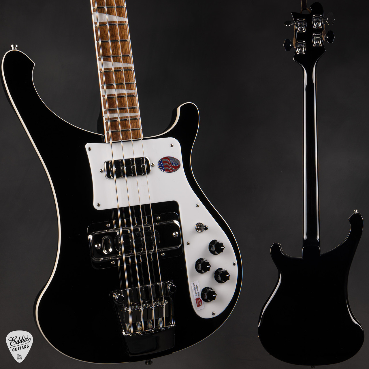 Rickenbacker 4003 - Jet Glo #2529730 - Eddie's Guitars