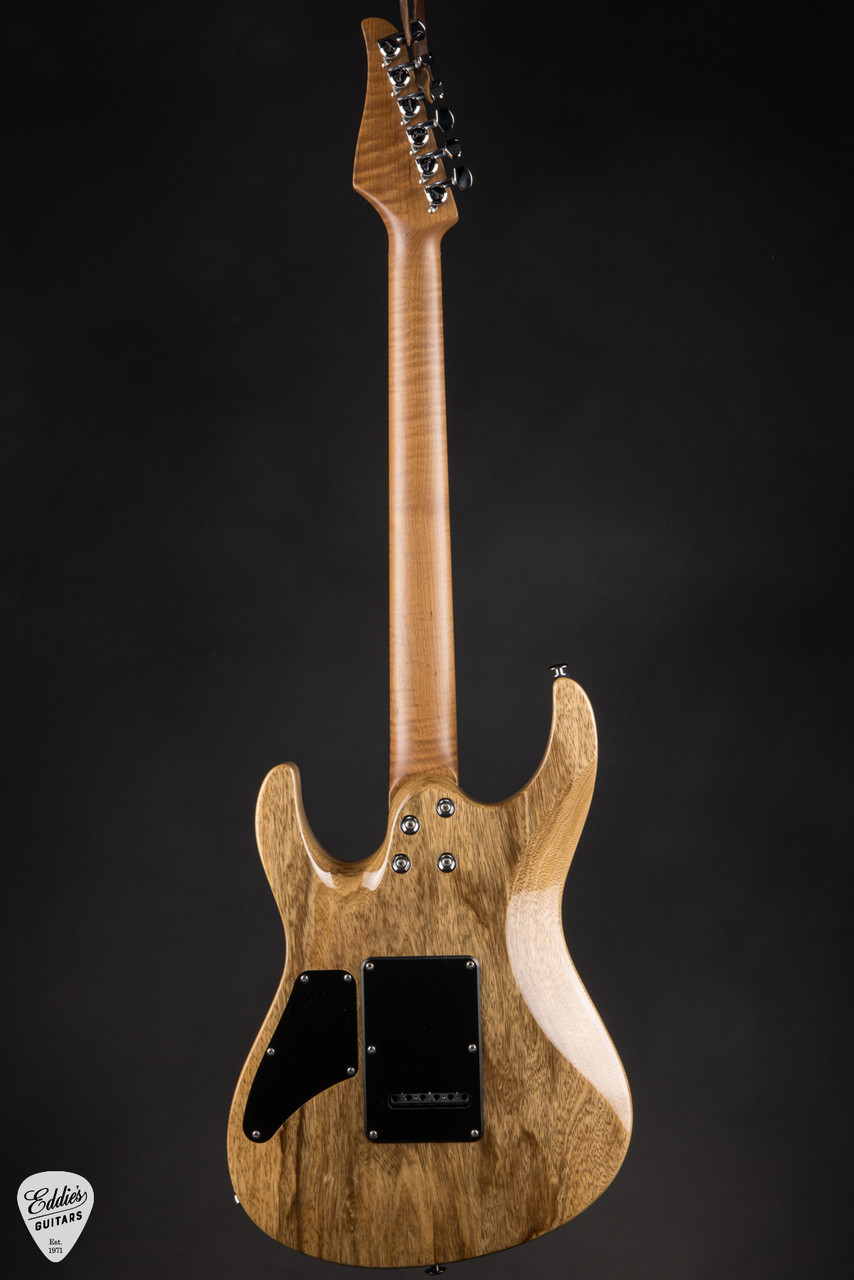 Suhr Modern Black Limba/Quilt Maple - Aged Cherry Burst - Eddie's