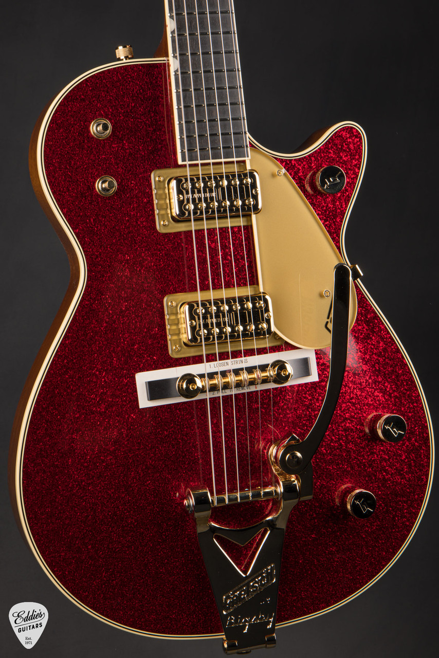 Gretsch G6129TG-59VS Limited Edition Sparkle Jet With Bigsby - Red