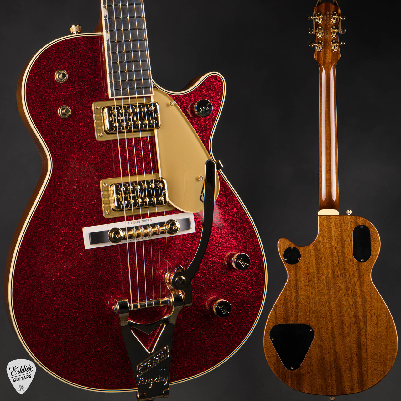 Gretsch G6129TG-59VS Limited Edition Sparkle Jet With Bigsby - Red