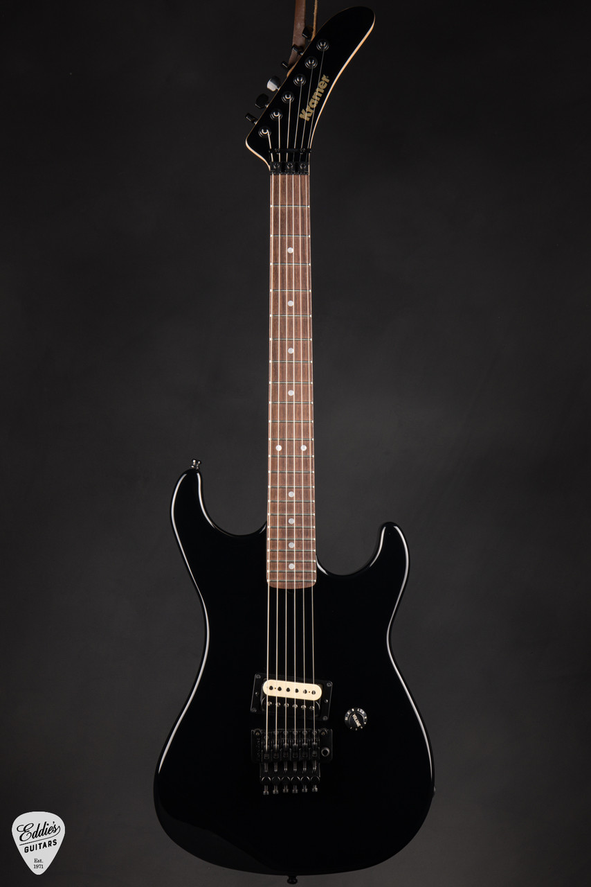 Kramer 1983 Baretta Reissue - Ebony - Eddie's Guitars