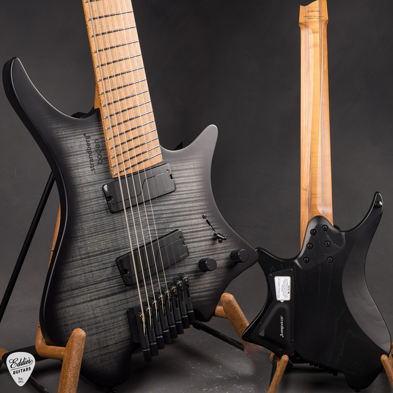 Strandberg Boden Original N2.8 - Black Denim Burst Satin - Eddie's