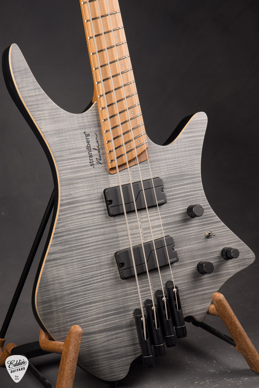 Strandberg Boden Bass Standard 4 - Charcoal - Eddie's Guitars