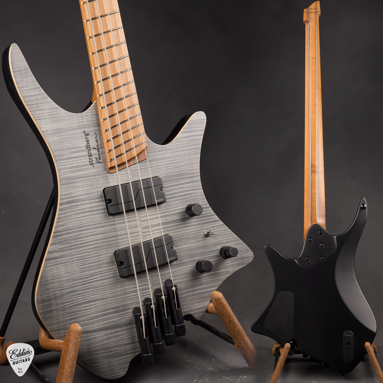 Strandberg Boden Bass Standard 4 - Charcoal - Eddie's Guitars