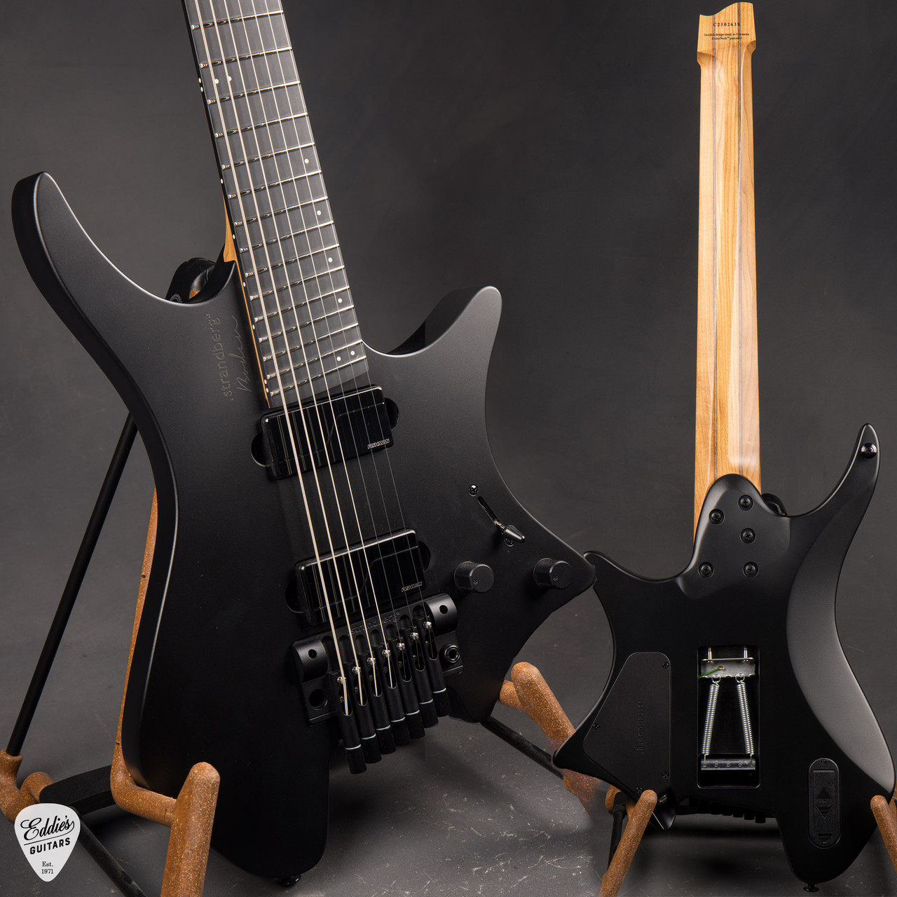 Strandberg Boden Metal NX7 Tremolo - Black Granite - Eddie's Guitars