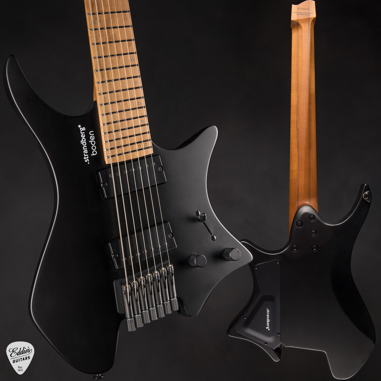 Strandberg Boden Standard N2.7 - Black Satin Metallic - Eddie's