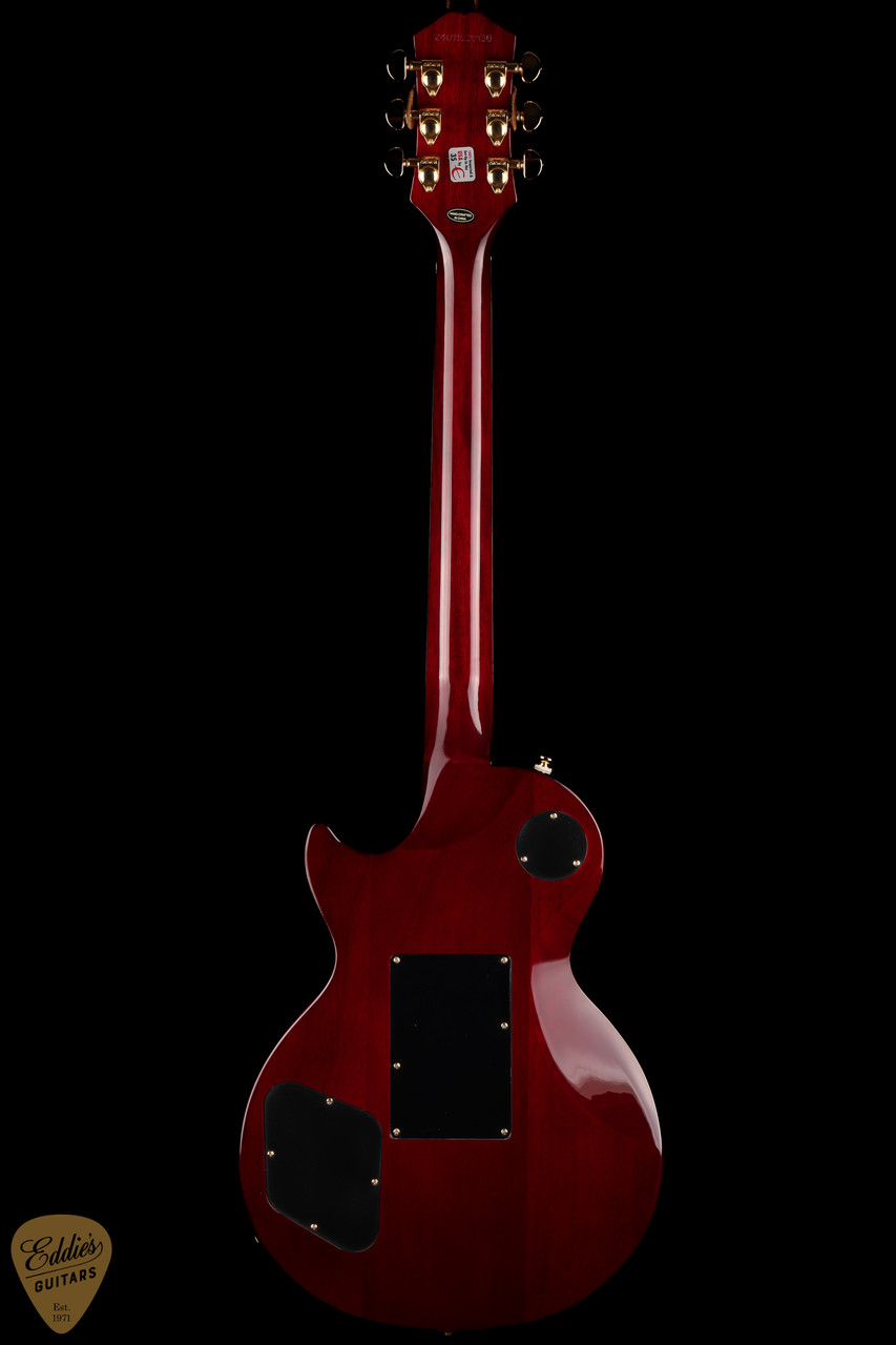 Epiphone Alex Lifeson Les Paul Custom Axcess Ruby 9.0 #24011520130