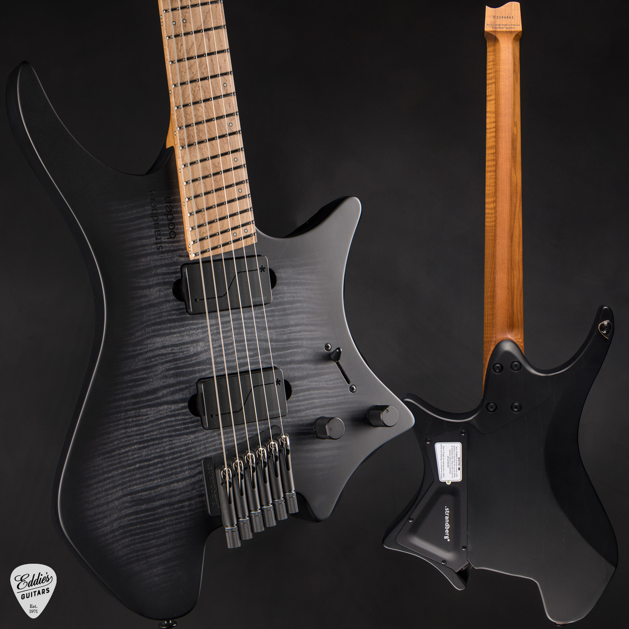 Strandberg Boden Original N2.6 - Black Denim Burst Satin - Eddie's