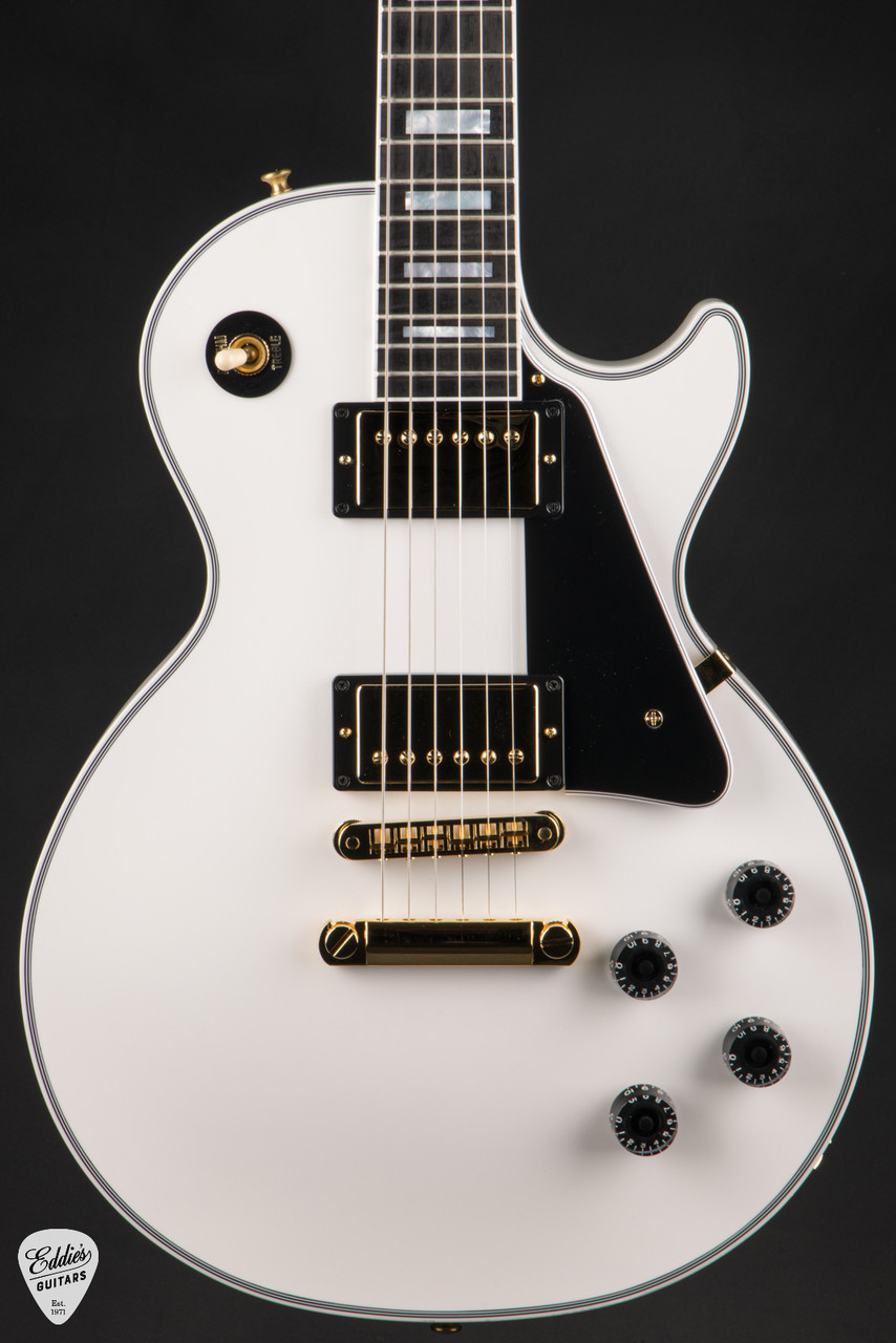 Gibson Custom Shop Les Paul Custom Gloss Alpine White 10.4