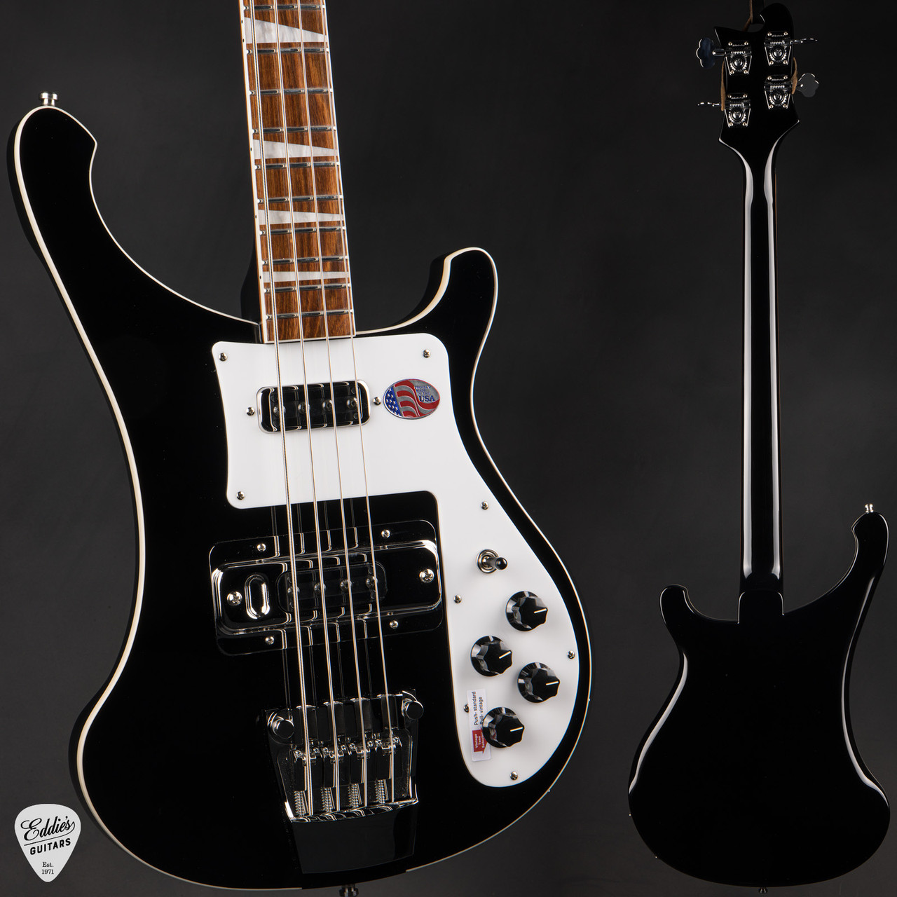 Rickenbacker 4003 - Jet Glo #2527698 - Eddie's Guitars