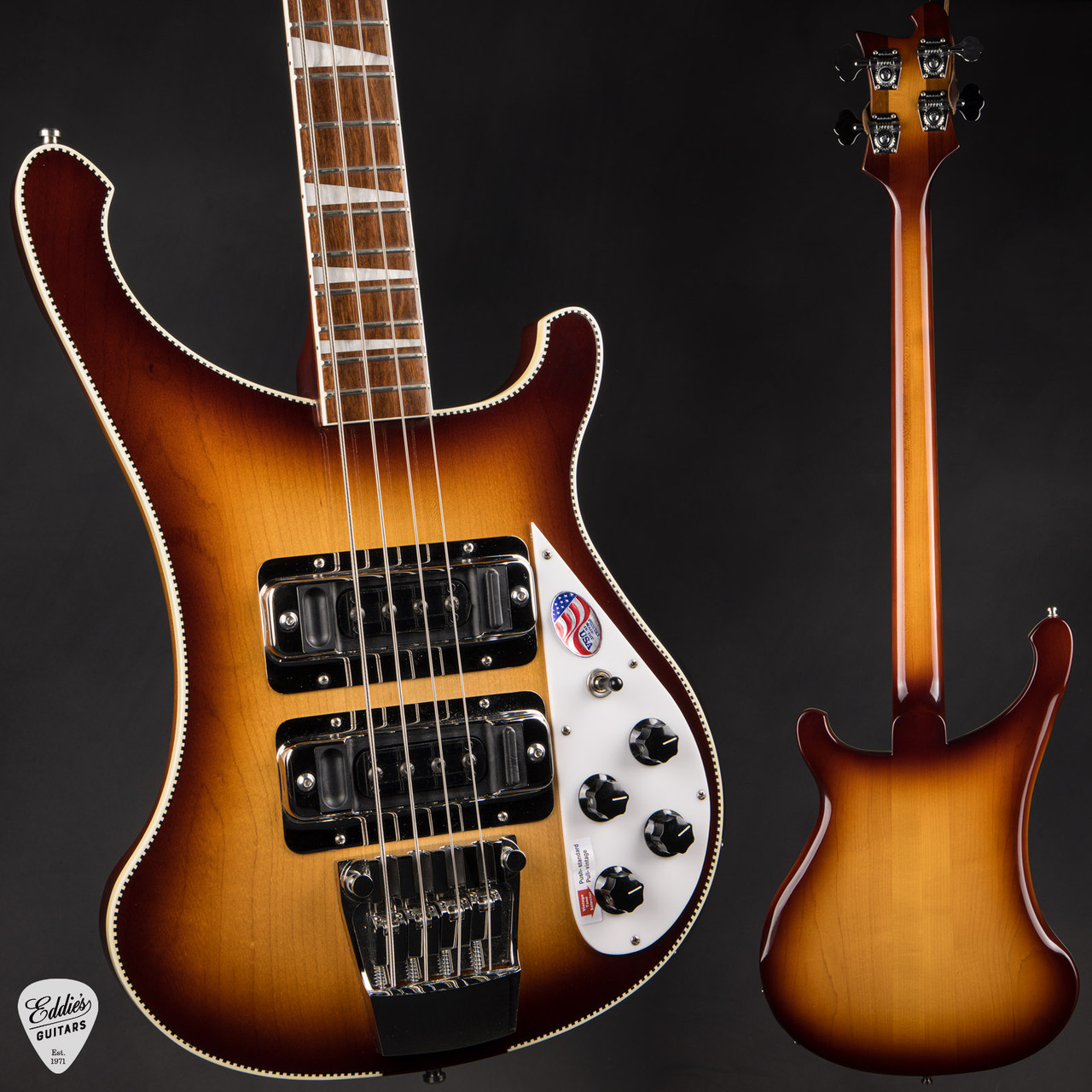2020 - Rickenbacker 4003 CB SPC - Montezuma Brown - Eddie's Guitars