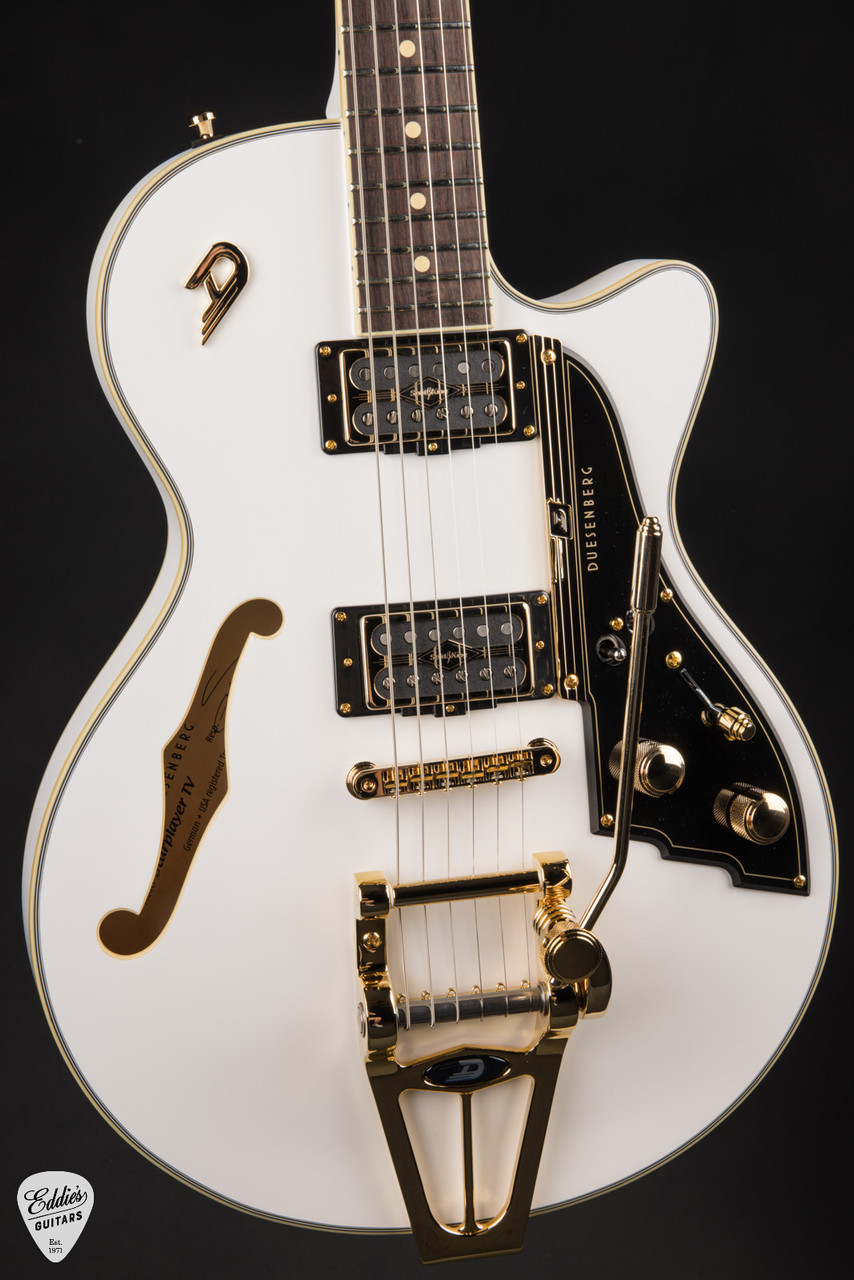 ギター Duesenberg Starplayer TV Duesenberg Starplayer TV - White Velvet - Eddie's Guitars