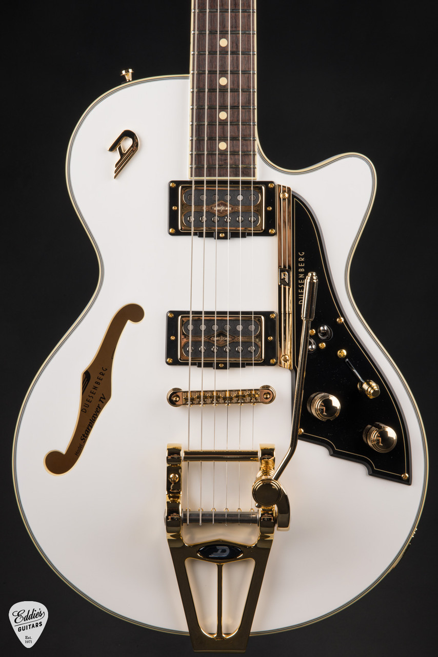 Duesenberg Starplayer TV - White Velvet - Eddie's Guitars