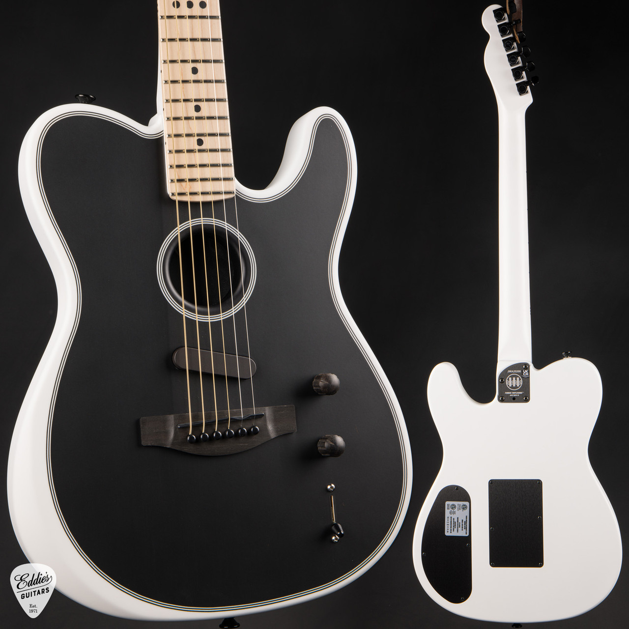 Fender Jack White Triplesonic Acoustasonic Telecaster - Satin