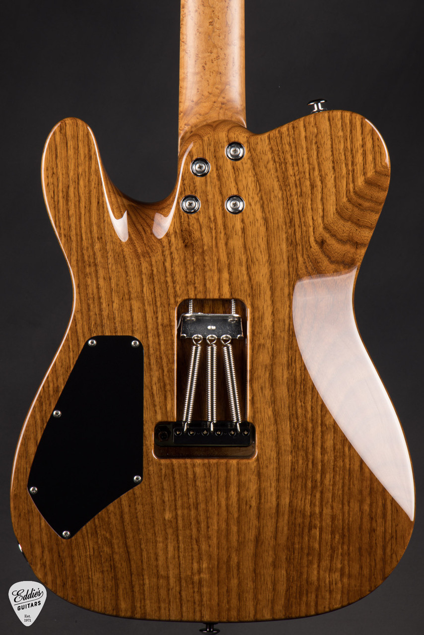 Suhr Modern T - Waterfall Burl Maple & Roasted Swamp Ash - Faded