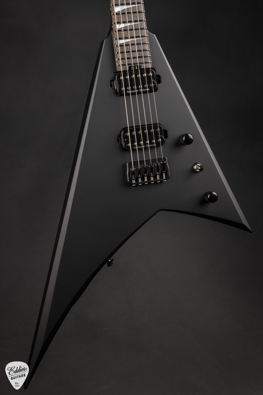 Jackson American Series Rhoads RR24 HT - Satin Black - Eddie's Guitars