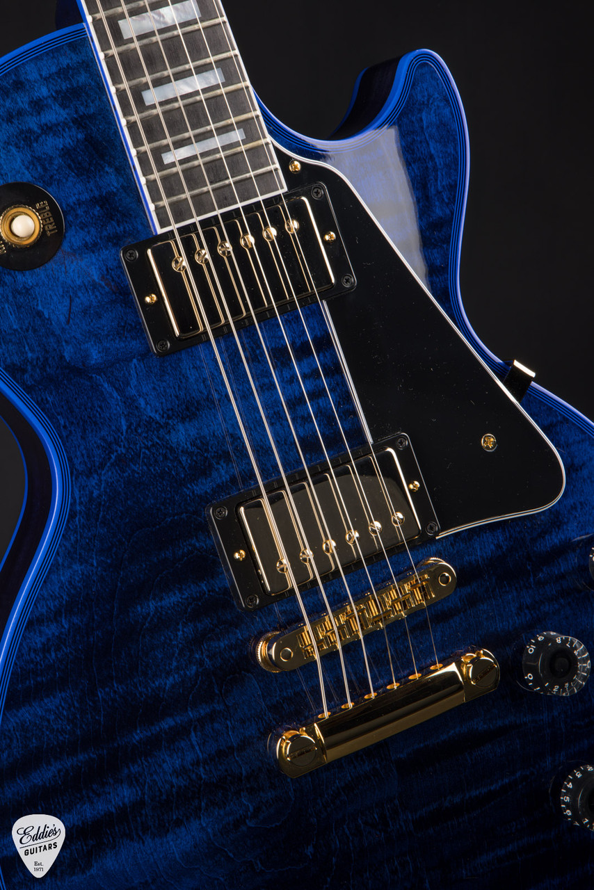 Gibson Custom Shop PSL Les Paul Custom Figured Blue Widow 9.11