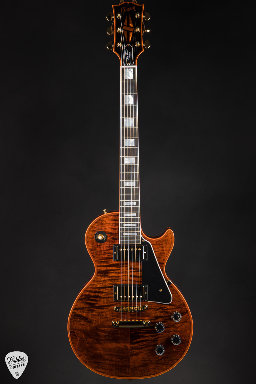 Gibson Custom Shop PSL Les Paul Custom Figured Orange Widow 10.4