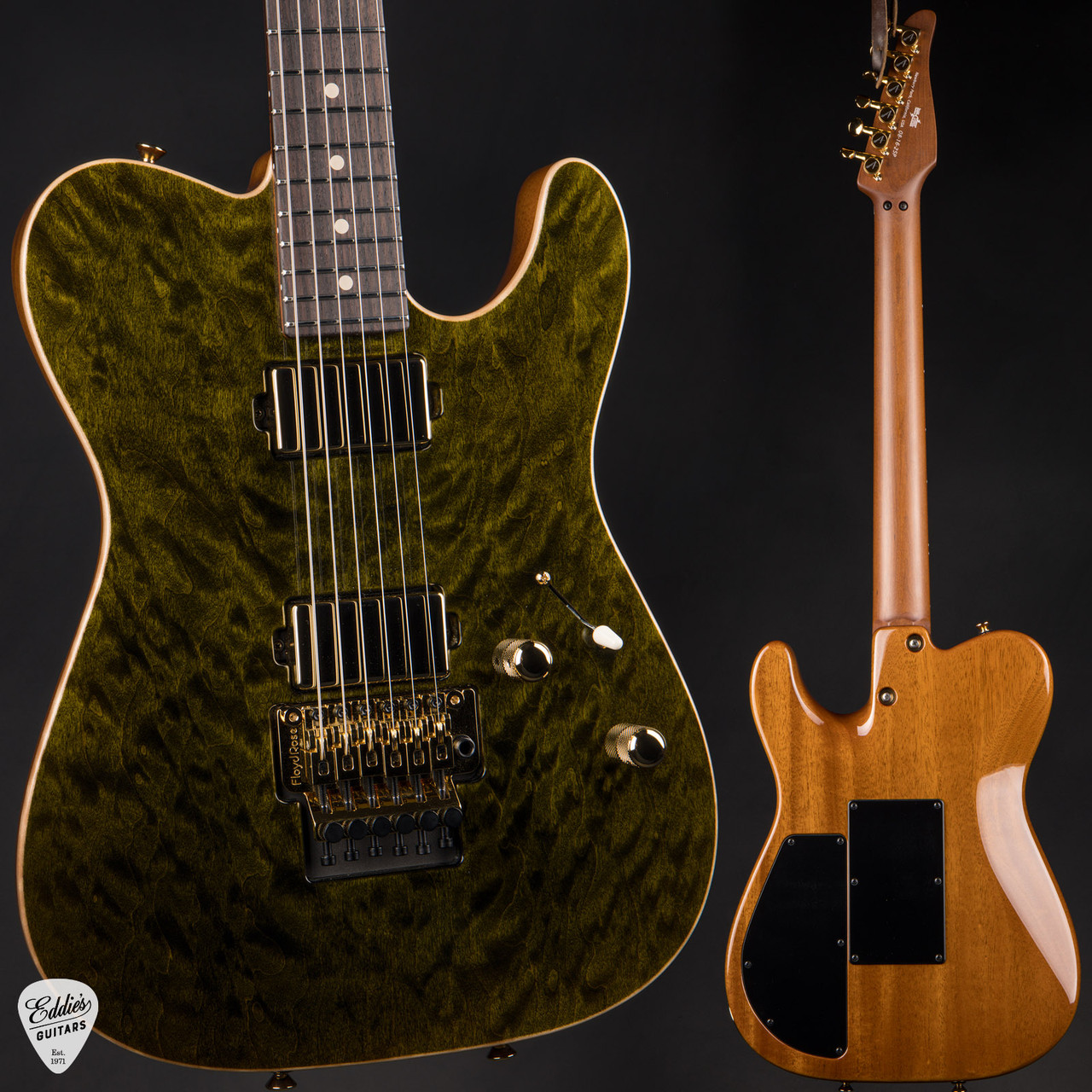 Tom Anderson Top T Contoured - Transparent Dark Olive - Eddie's