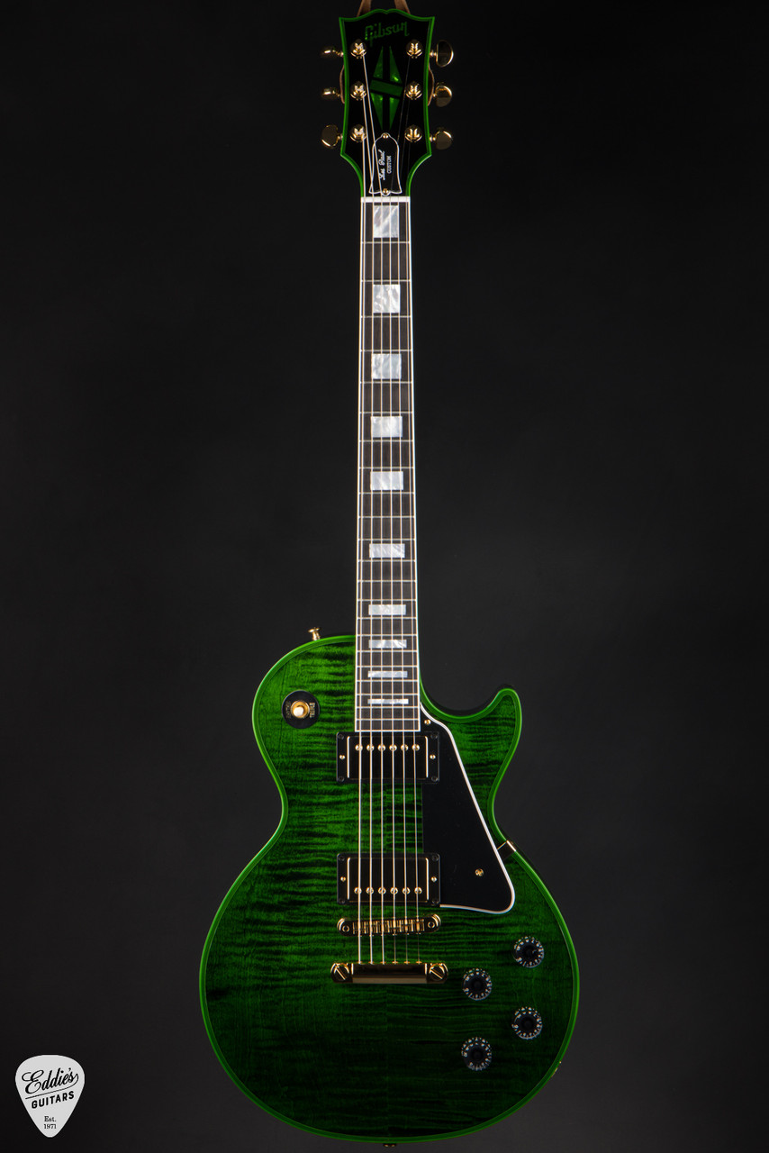 Gibson Custom Shop PSL Les Paul Custom Figured Green Widow 7.3