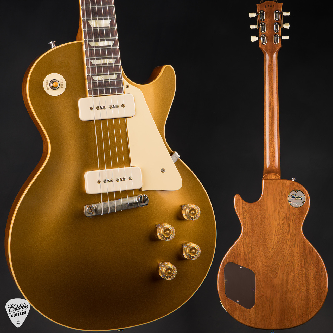 Gibson Custom Shop 1954 Les Paul Goldtop Reissue Double Gold 8.8