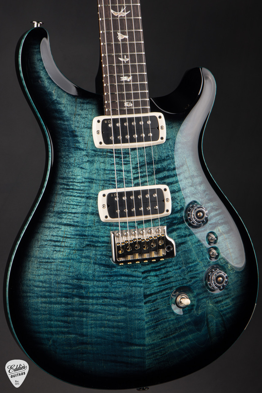 PRS Custom 24-08 - Cobalt Smokeburst #411510 - Eddie's Guitars