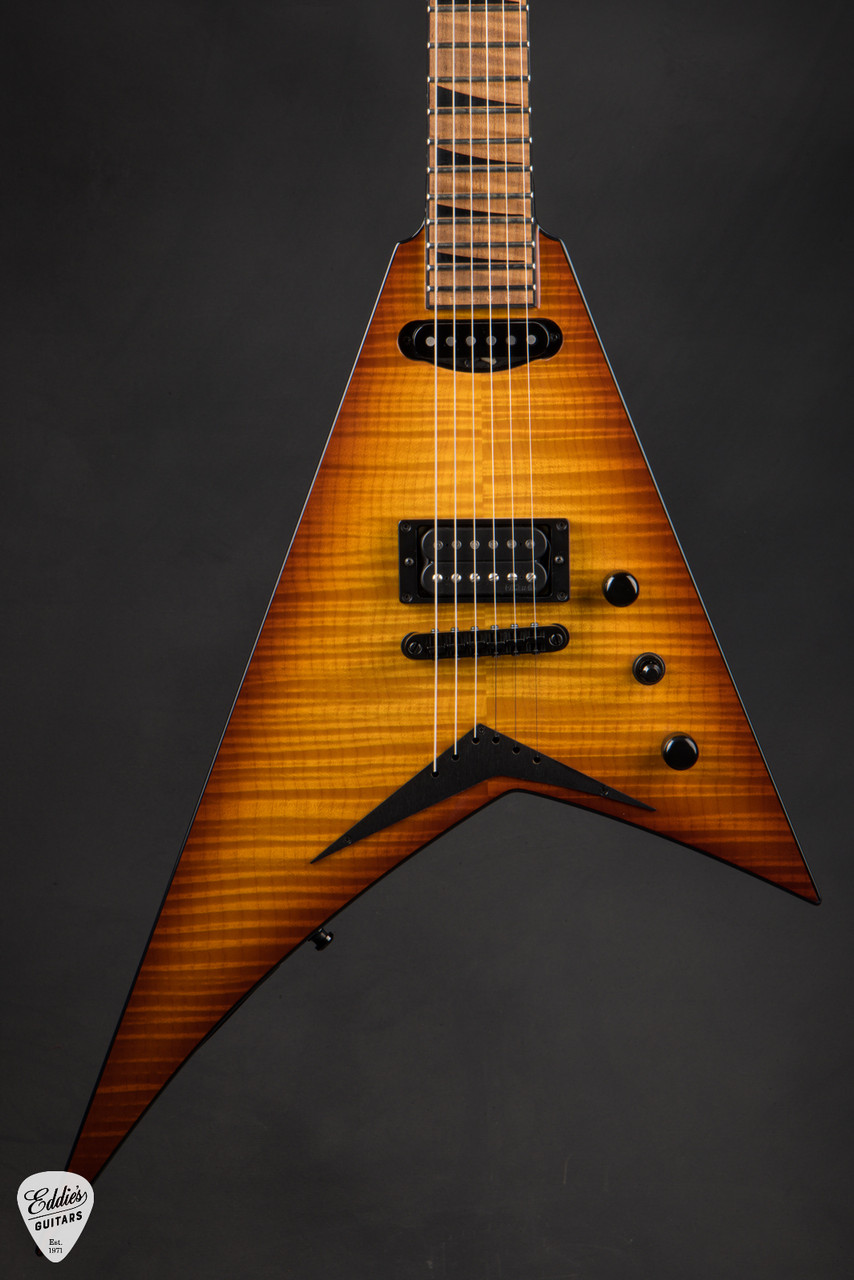 Jackson USA Custom Shop RR HS TOM - Amber Lager Burst - Eddie's