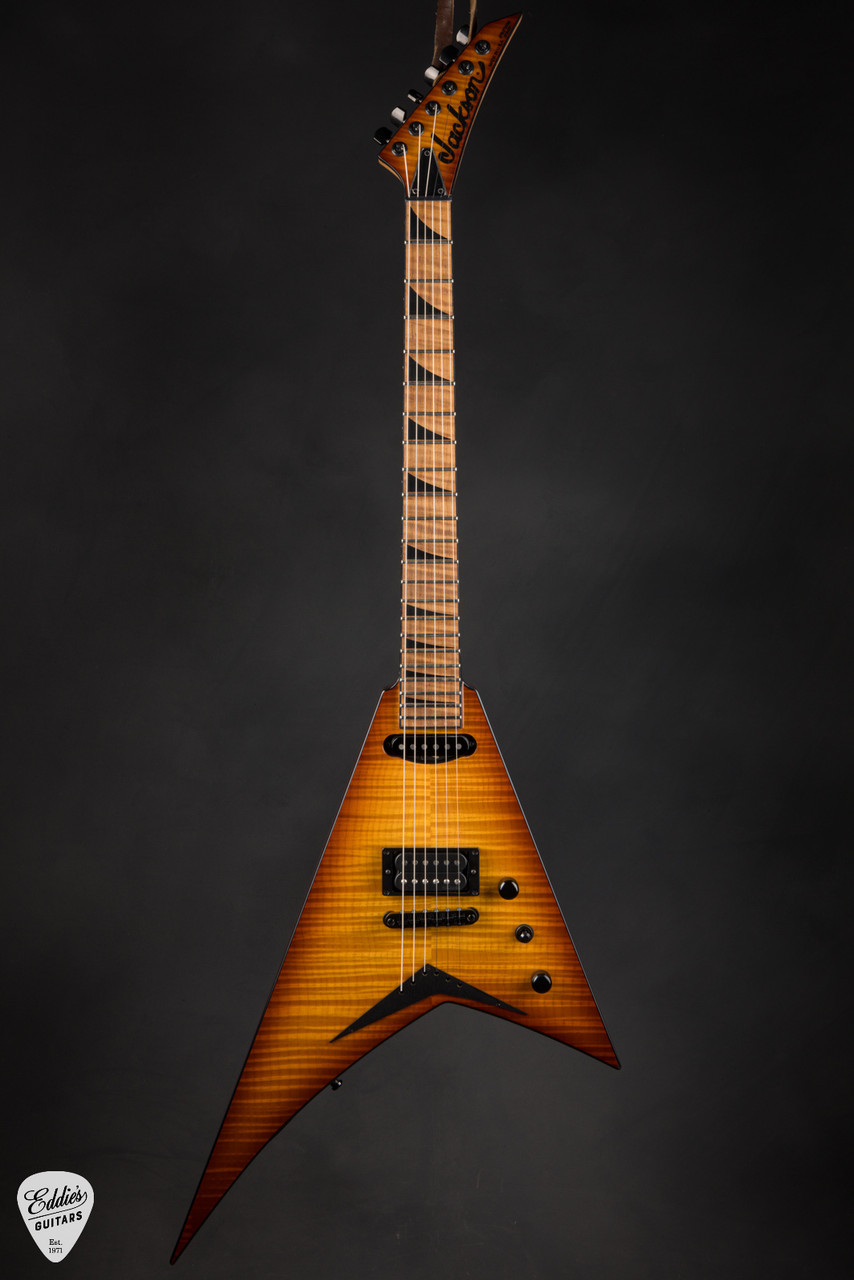 Jackson USA Custom Shop RR HS TOM - Amber Lager Burst - Eddie's