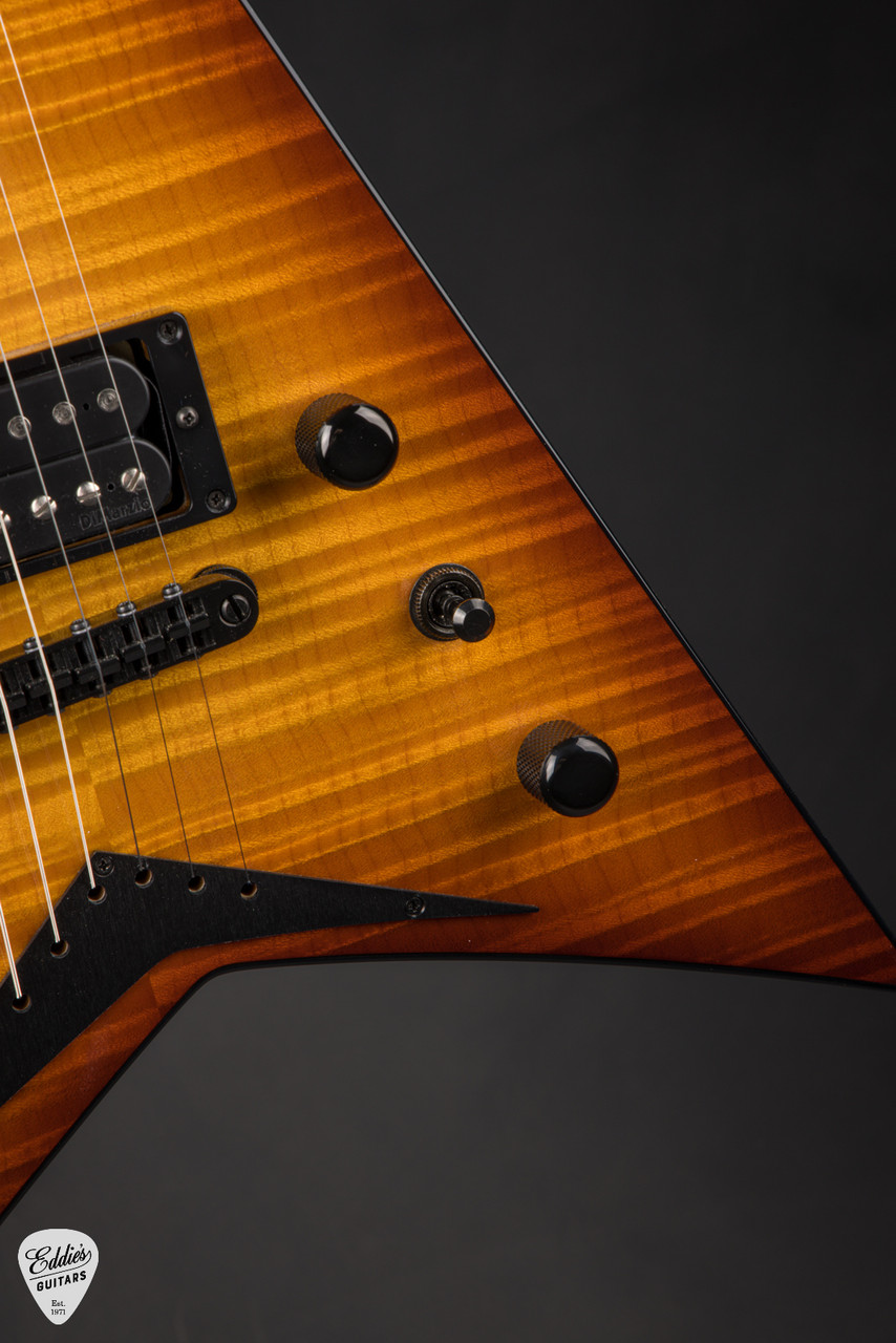Jackson USA Custom Shop RR HS TOM - Amber Lager Burst - Eddie's