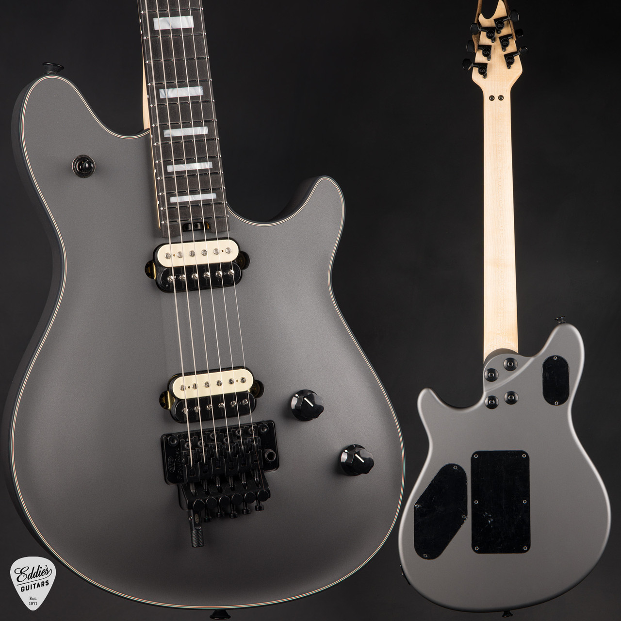EVH Wolfgang USA - Ebony Fingerboard - Stealth Grey #WG15936A