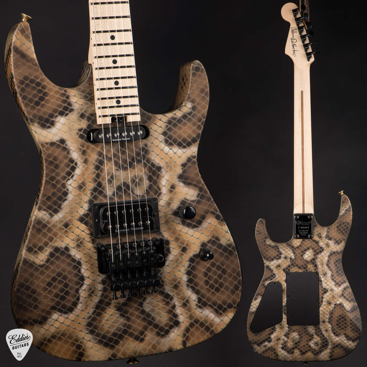 Charvel USA Custom Shop Warren DeMartini Signature Snake