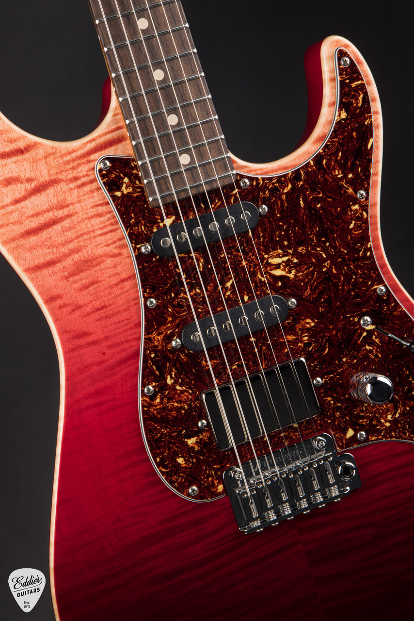 Tom Anderson Drop Top Classic - Red Surf - Eddie's Guitars