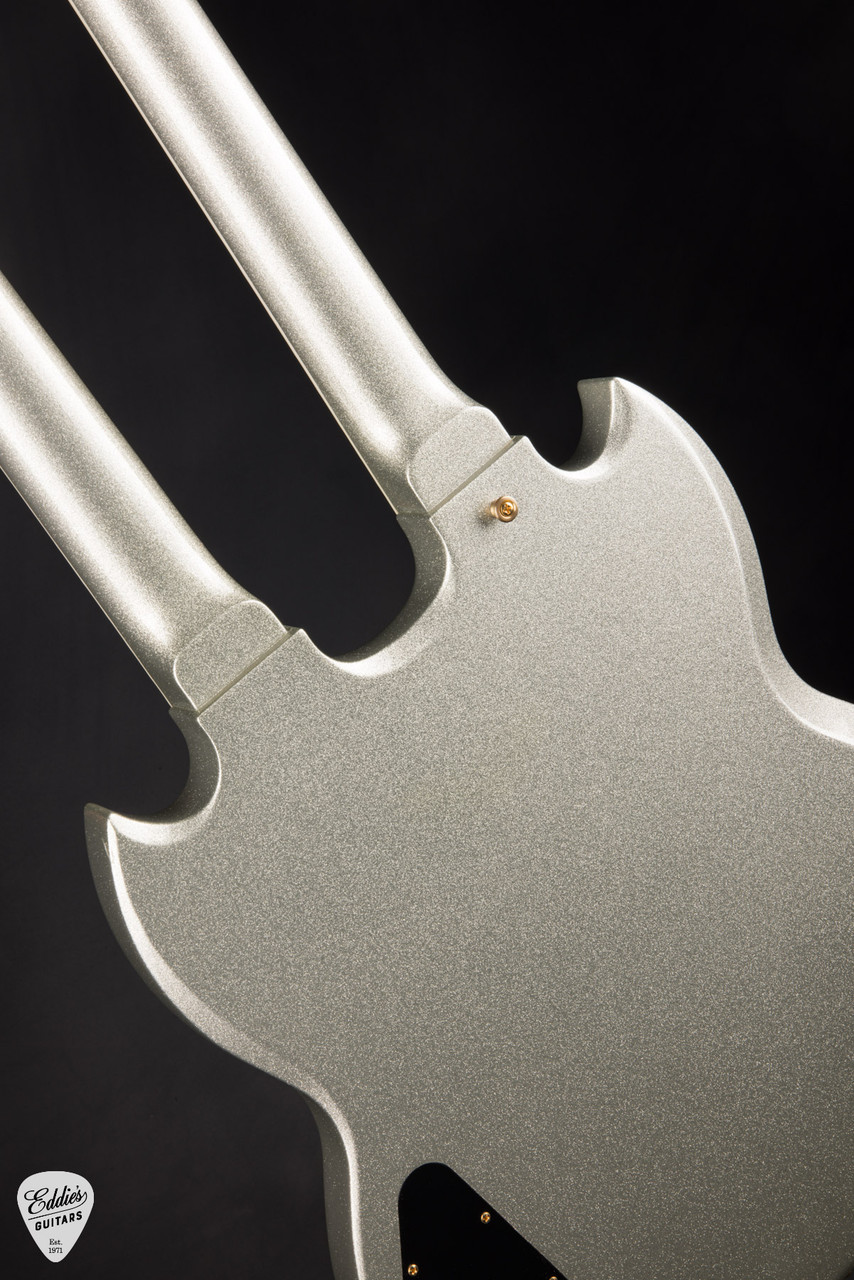 2015 - Gibson Custom Shop Mid 60's EDS-1275 Gloss Silver Sparkle