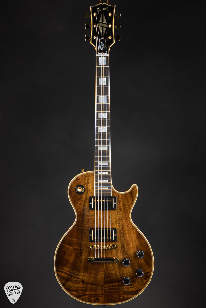 Gibson Custom Shop Made 2 Measure 1968 Les Paul Custom Reissue Koa