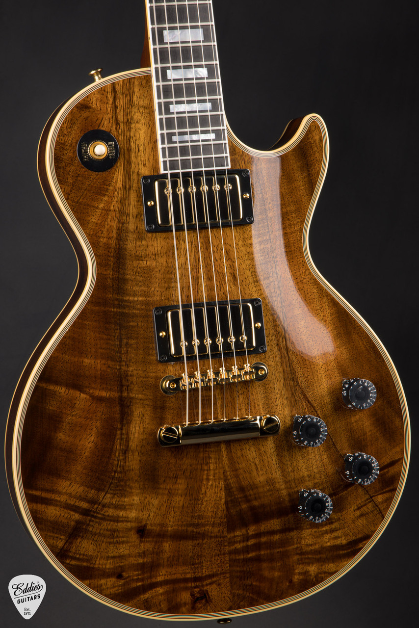 Gibson Custom Shop Made 2 Measure 1968 Les Paul Custom Reissue Koa