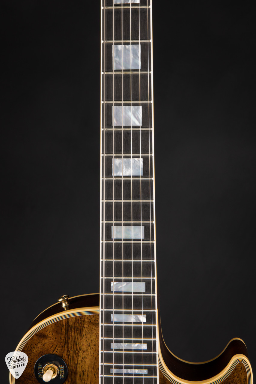 Gibson Custom Shop Made 2 Measure 1968 Les Paul Custom Reissue Koa