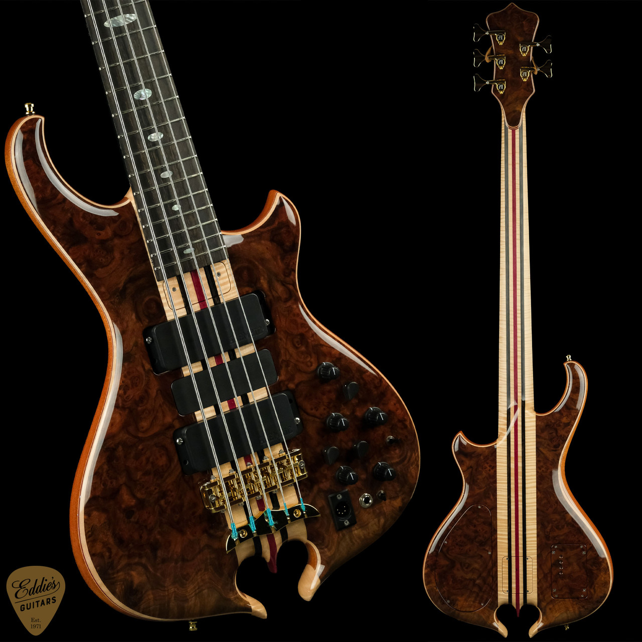 Alembic Series II V - Burl Walnut - Eddie's Guitars