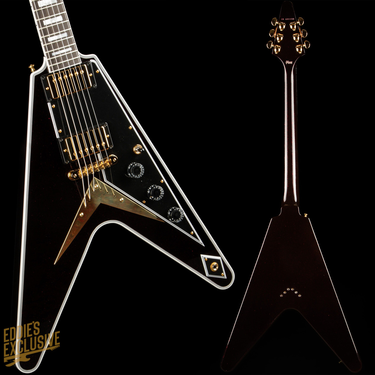 Gibson Custom Shop Made 2 Measure Flying V Custom Gloss Brunswick