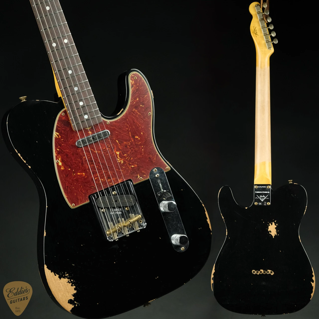 2024 - Fender Custom Shop LTD 1964 Telecaster Relic - Aged Black 