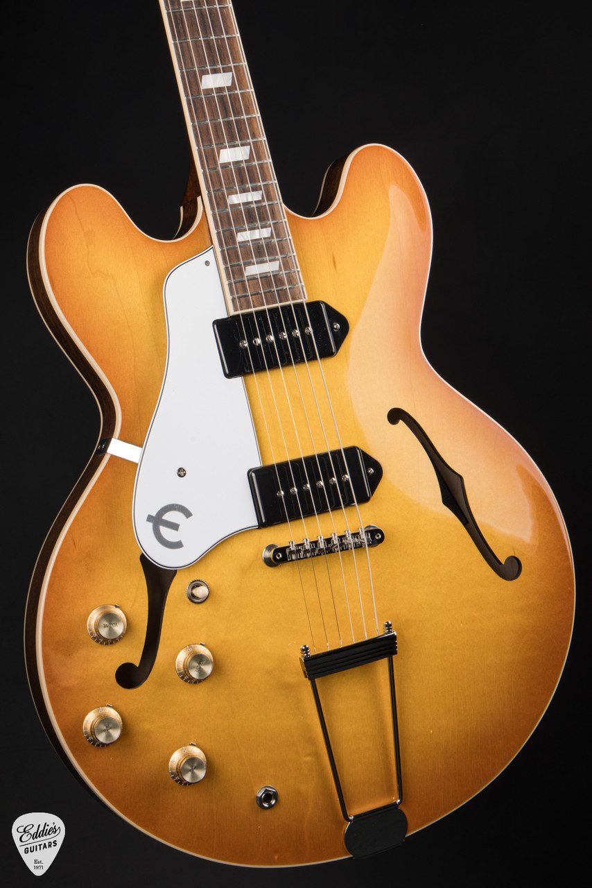 Epiphone Casino (USA Collection) Left Handed - Royal Tan 6.3