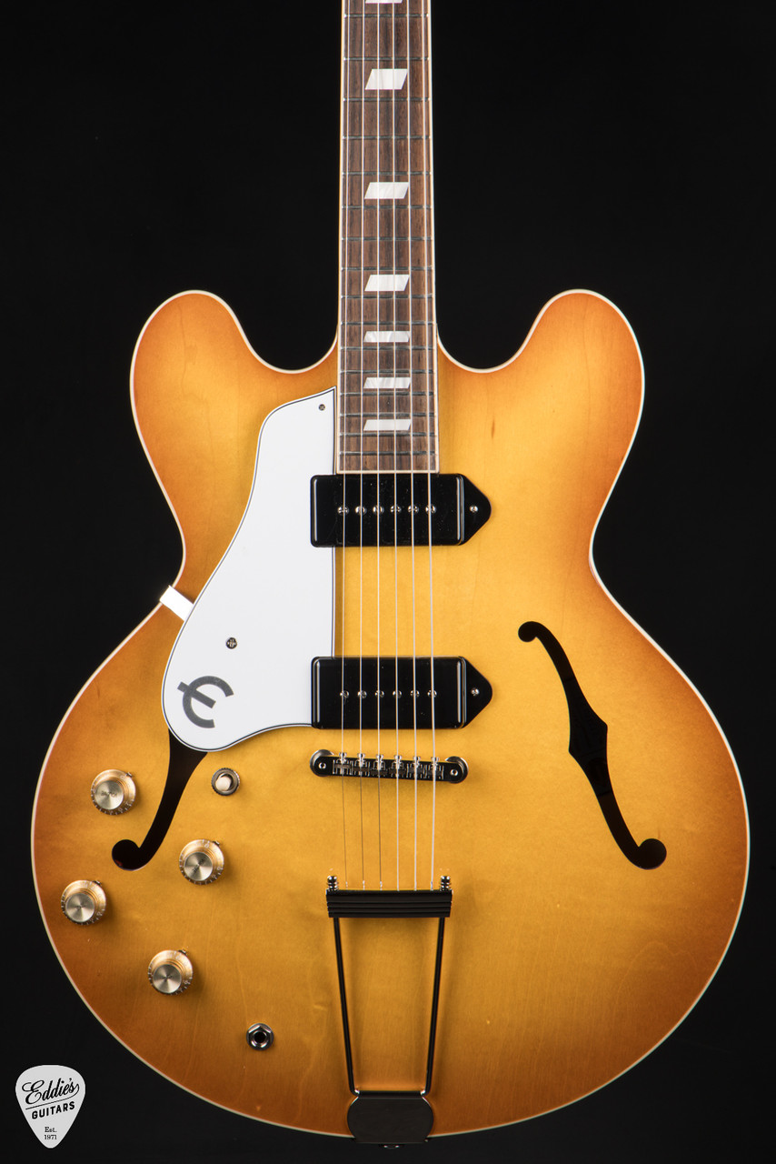 Epiphone Casino (USA Collection) Left Handed - Royal Tan 6.3