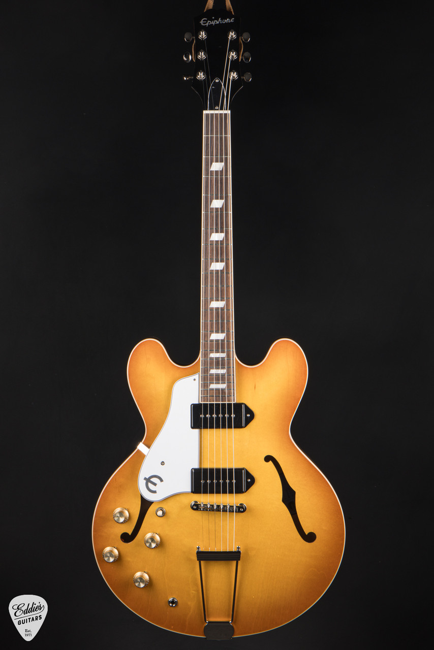 Epiphone Casino (USA Collection) Left Handed - Royal Tan 6.3